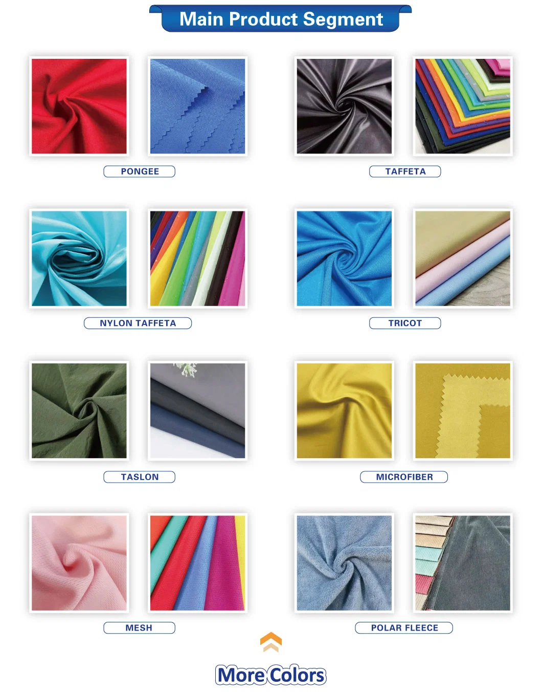 Polyester/Spandex Single Jersey S/J Fabric Weft Knitted Fabric for Sportswear Garment