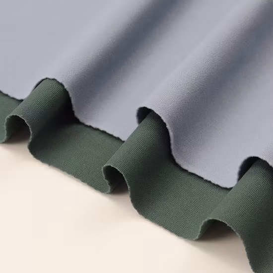 70% Nylon 30% Spandex Weft Knitted Double-Sided Stretch Fabric for Yoga Suit Textile Fabric